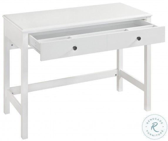 Othello White Home Office Desk From Ashley Furnitureetc Com