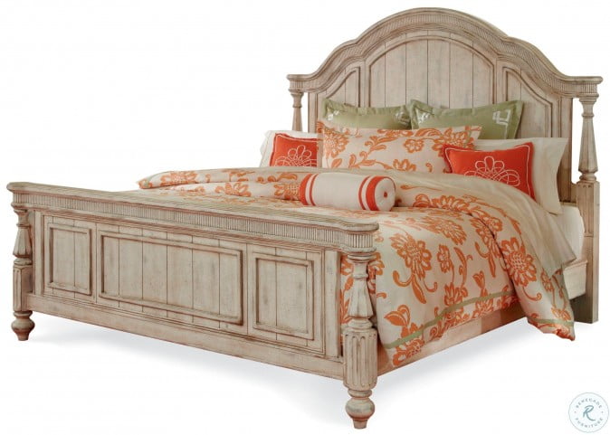 Belmar Antique Linen Panel Bedroom Set from ART ...