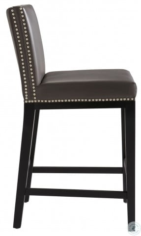 Vintage Grey Leather Counter Stool from Sunpan ... (287 x 481 Pixel)