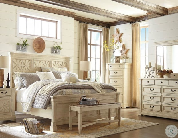 Bolanburg White Panel 4 Piece Bedroom Set from Ashley ...