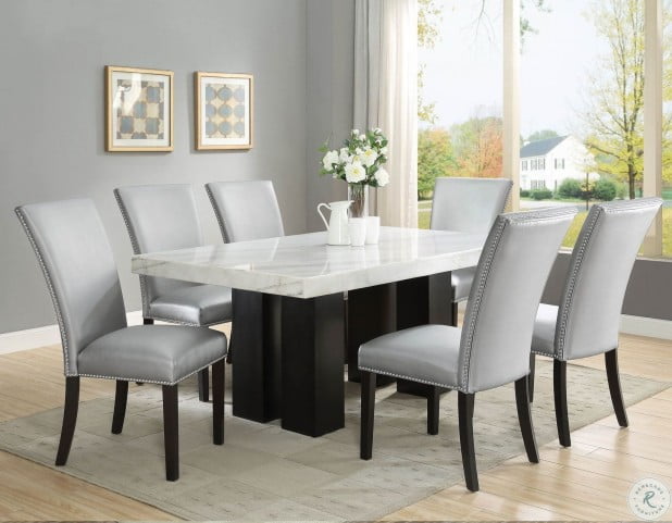 Camila Espresso Rectangle Dining Room Set from Steve Silver HomeGalleryStore