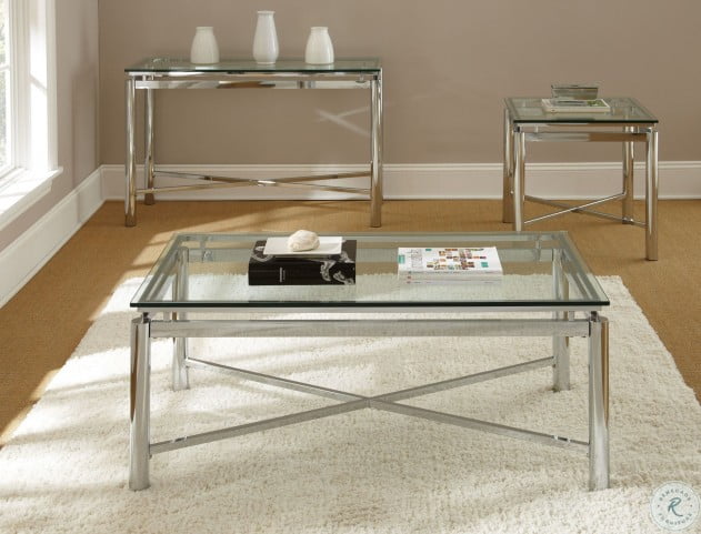 Nova Glass Top Rectangular Cocktail Table From Steve Silver Homegallerystore Com Nv100cb Nv100ct