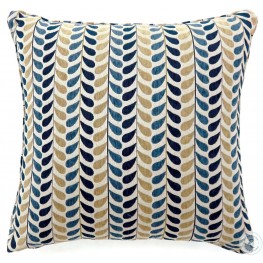 Dropp Blue And Yellow 22" Pillow Set of 2