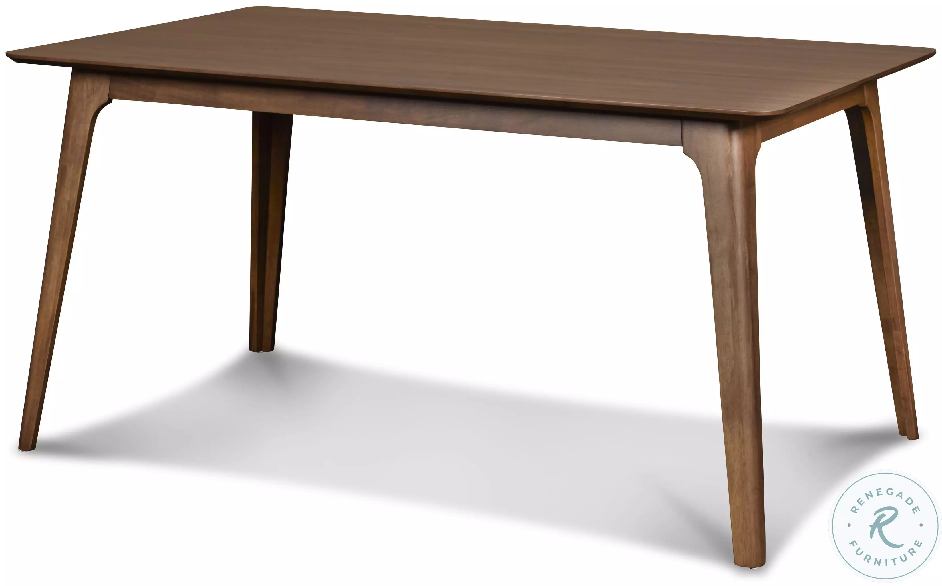 Oscar Natural Walnut Rectangular Dining Table from New Classic