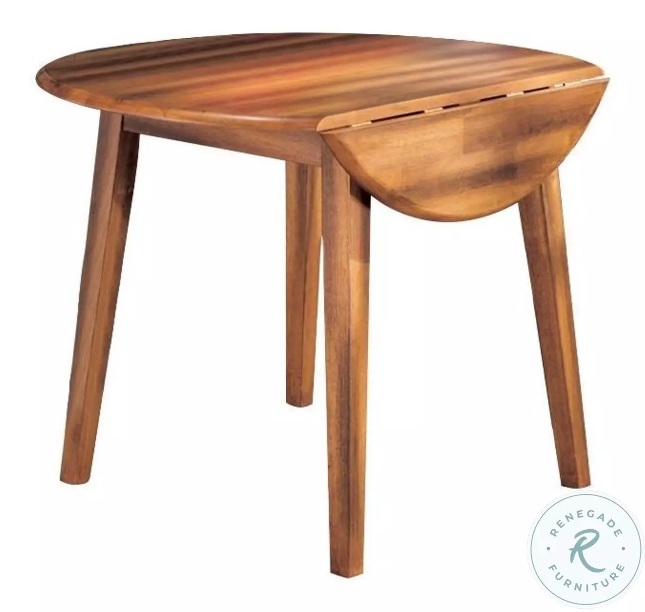 Berringer Rustic Brown Drop Leaf Extendable Dining Table From Home