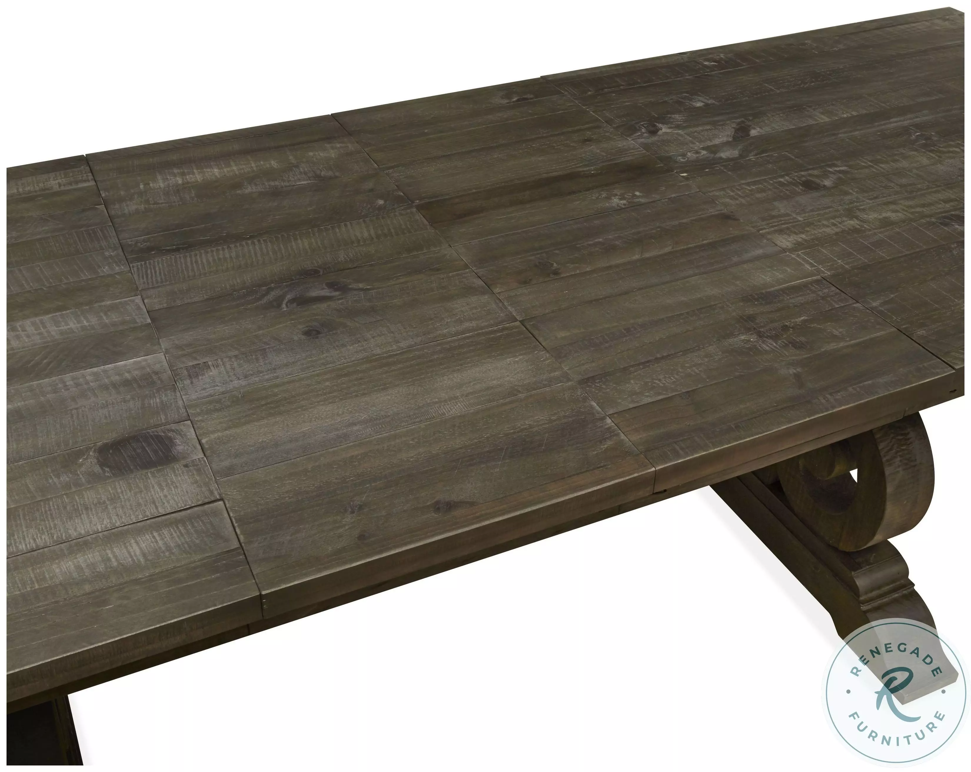 Bellamy Peppercorn Rectangular Extendable Dining Table From Home
