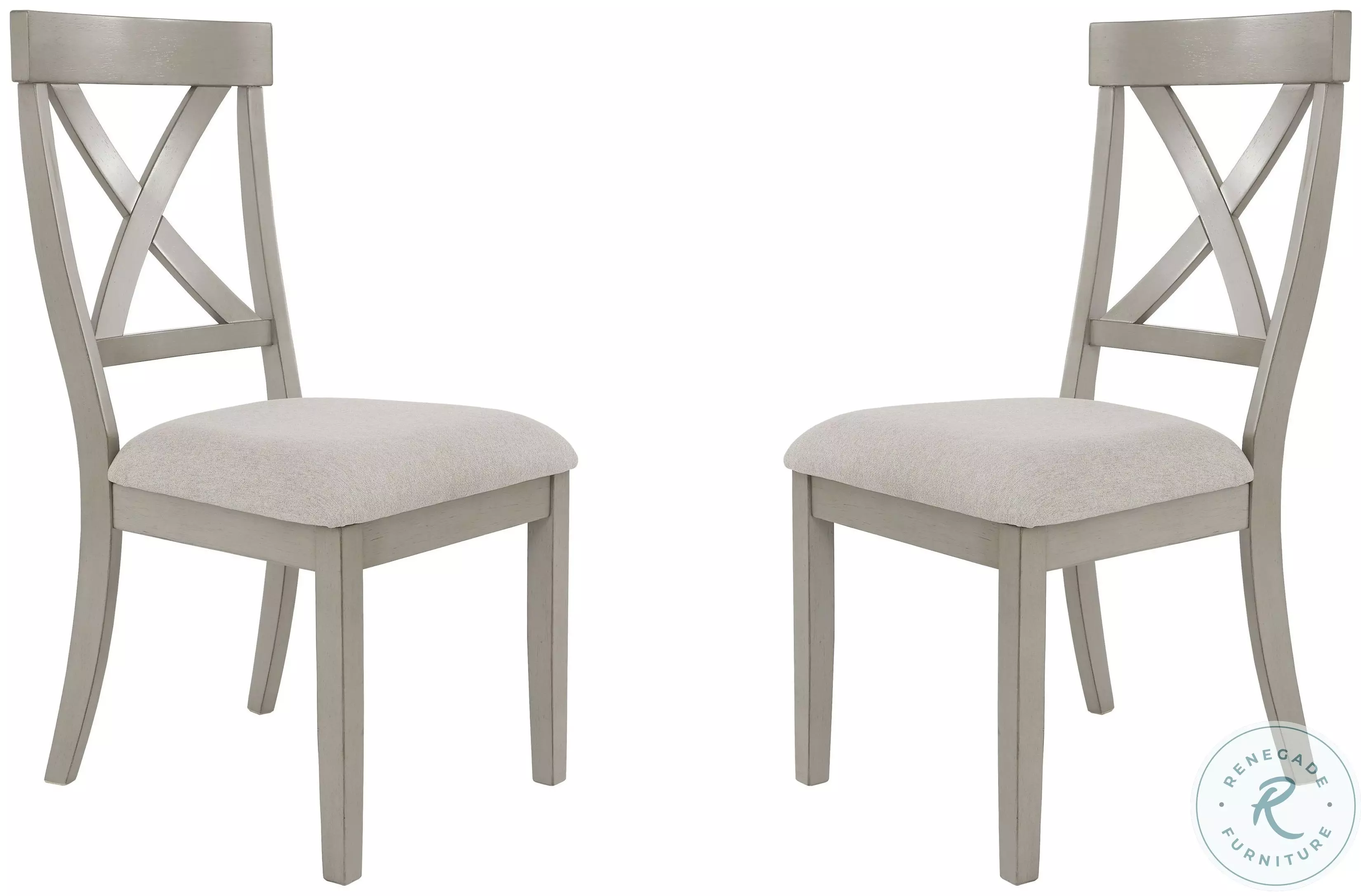 Parellen Gray Dining Chair Set of 2 from Ashley Coleman Furniture
