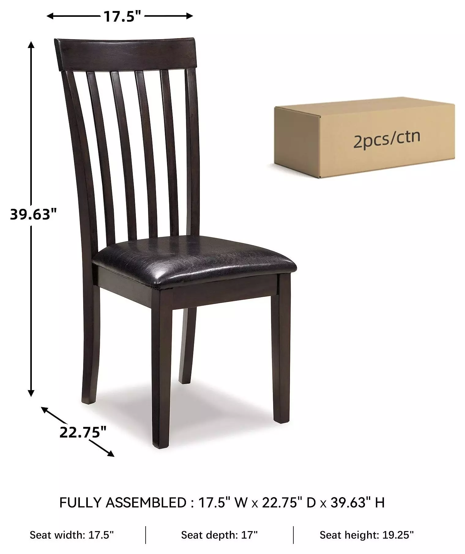 Hammis Upholstered Side Chair Set of 2
