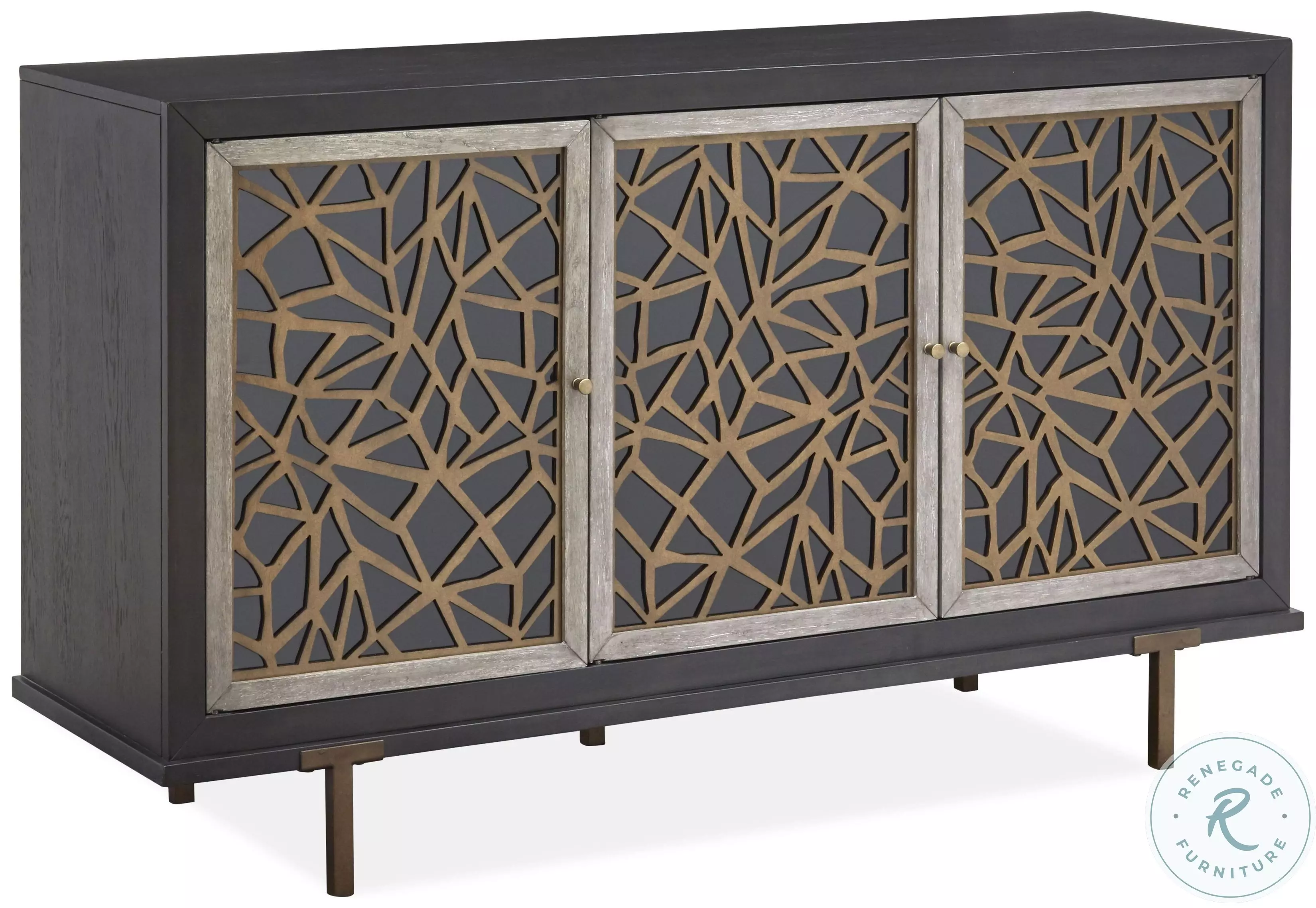 Ryker Nocturn Black and Coventry Grey Server from Magnussen Home