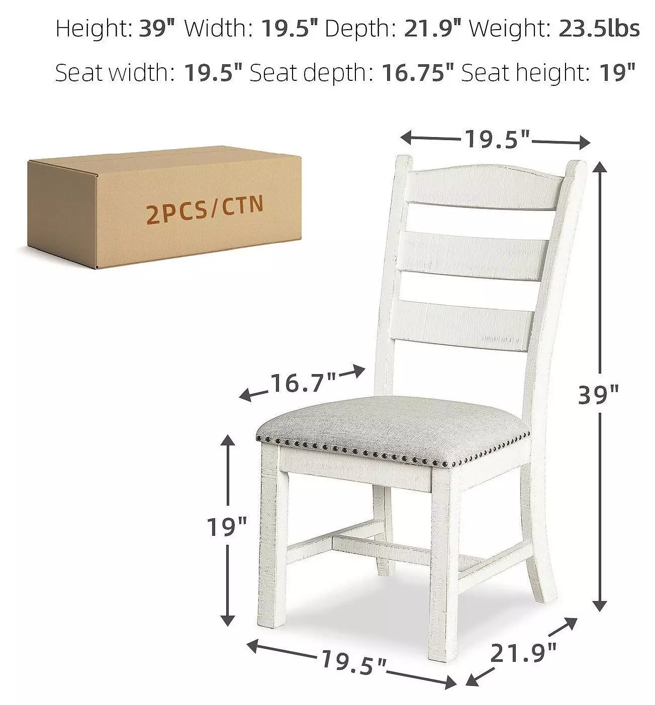 Valebeck Beige Upholseterd Side Chair Set Of 2