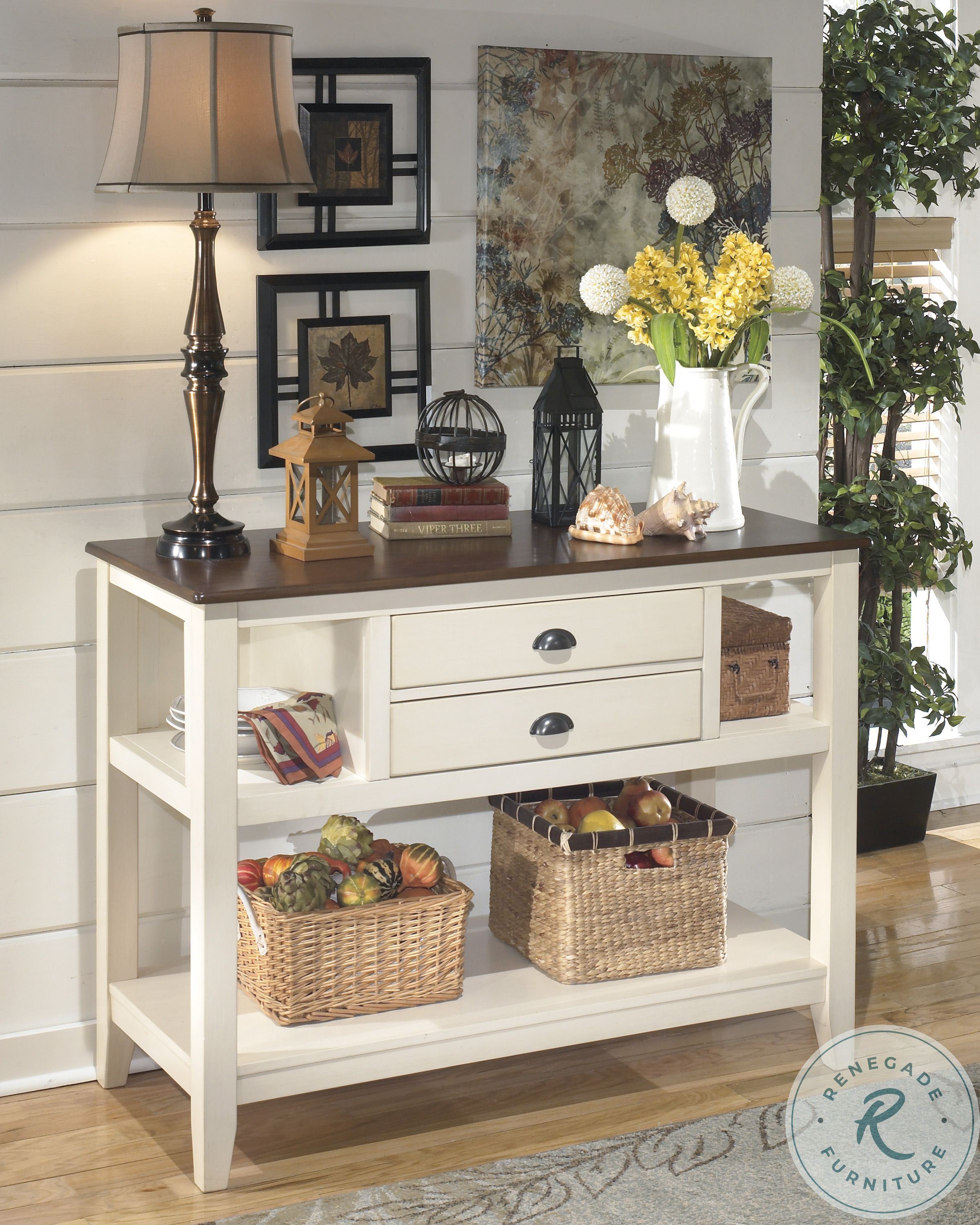 Whitesburg Rectangular Dining Room Set from Ashley (D58325) Coleman