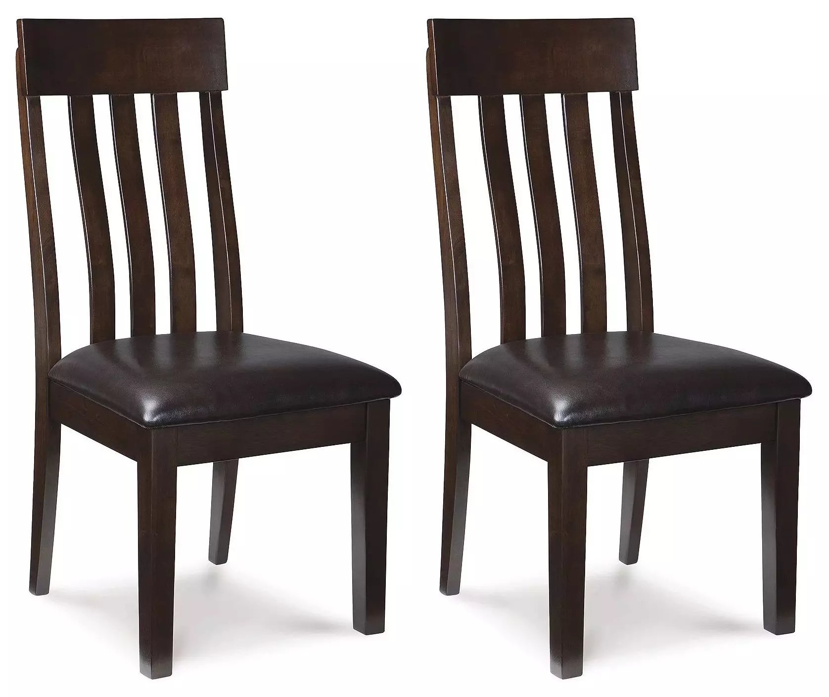 Haddigan Dark Brown Dining Upholstered Side Chair Set Of 2 from