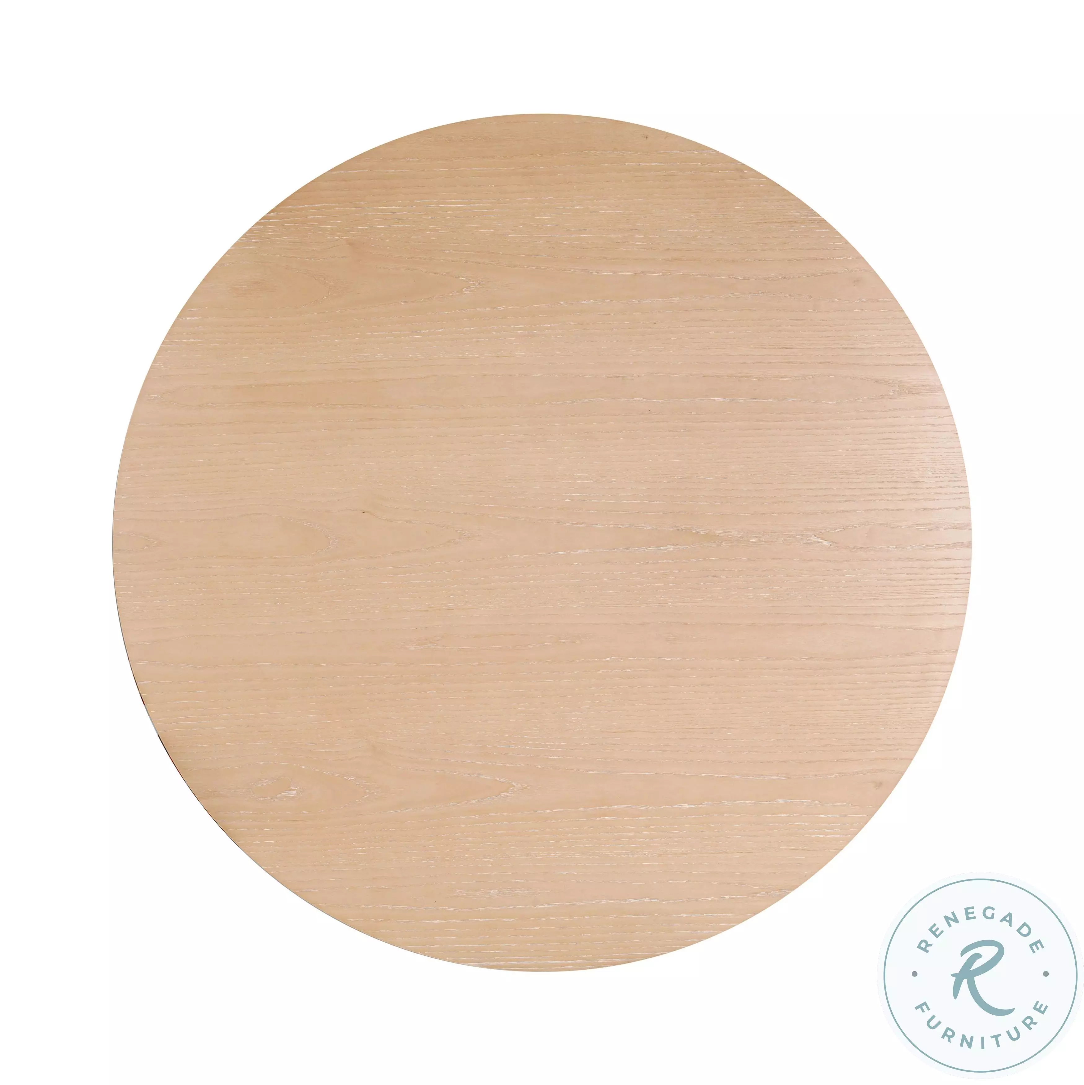 ★mi★ColemanNaturalWoodRollTable 90 Marlow Natural Wood Round Dining Table From Coleman