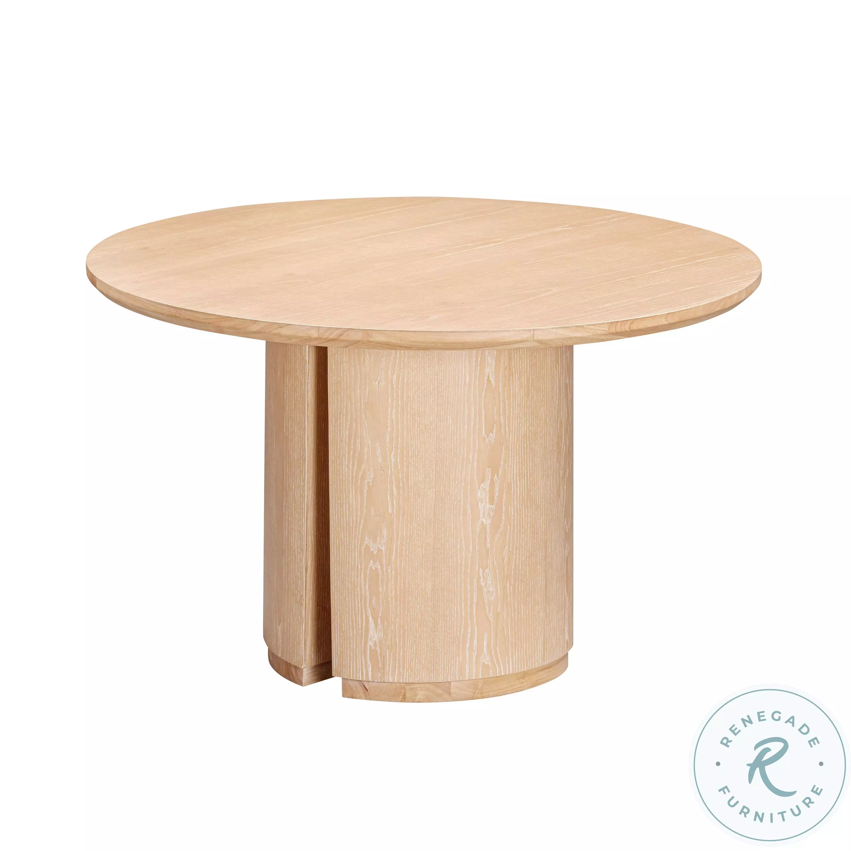 Marlow Natural Wood Round Dining Room Set from Coleman