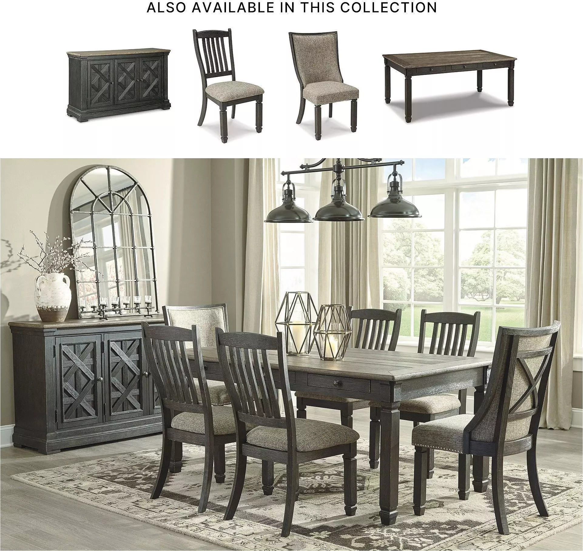 Tyler Creek Black and Gray Dining Room Server from Ashley
