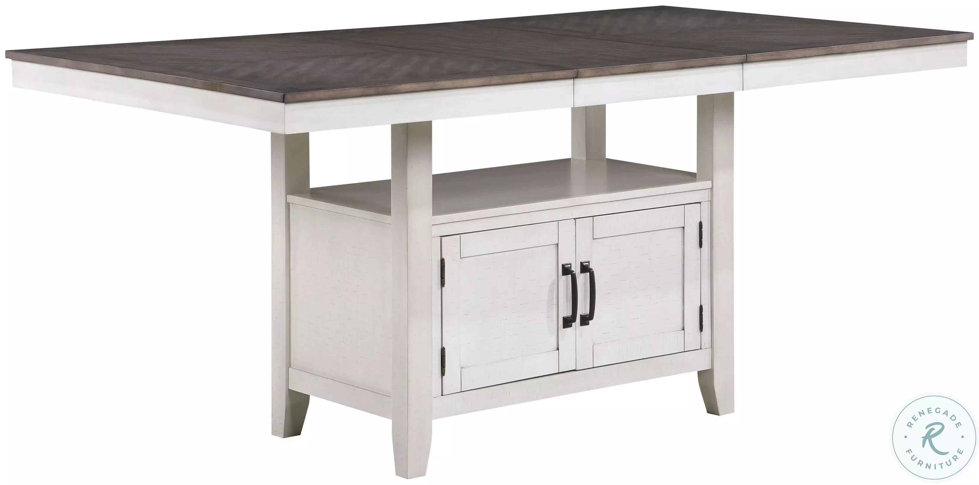 Richland Brown Extendable Counter Height Dining Table from New