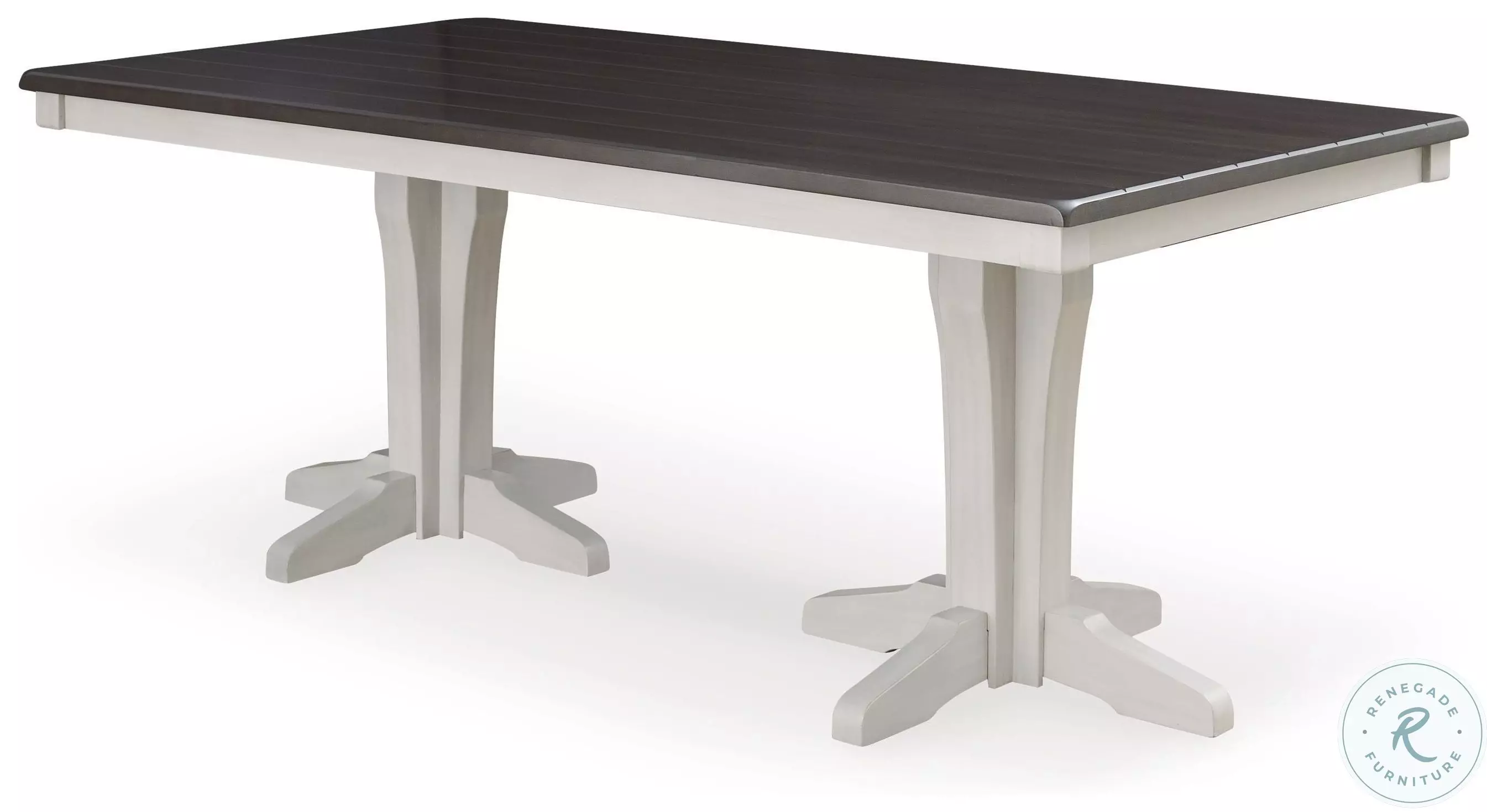 Darborn Gray And Brown Dining Table From Ashley Furniture | Coleman ...