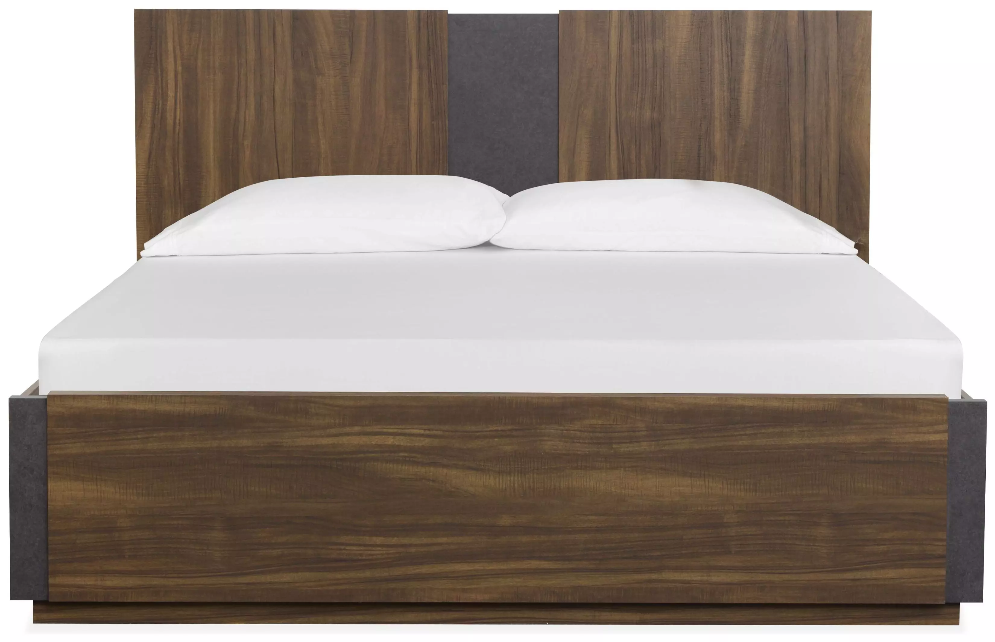 Jensen Tavern Brown and Gray Queen Panel Bed From Magnussen Home
