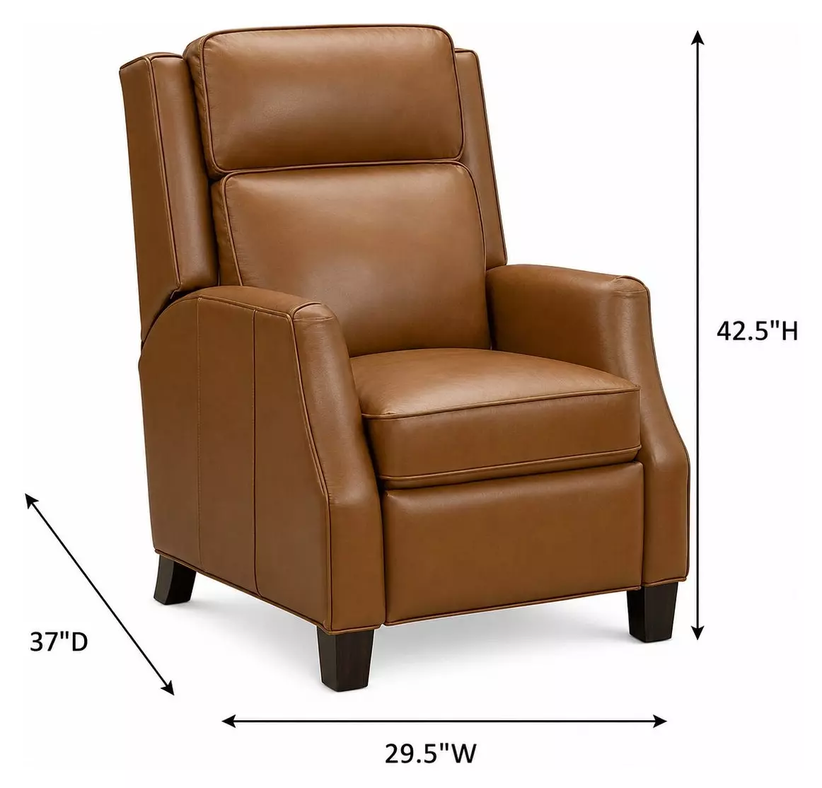 Nixon Shoreham Ponytail Leather Triple Power Recliner with Power Lumbar and USB Charging