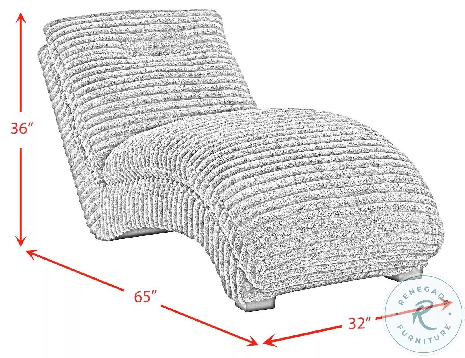 Victoria Silver Chaise