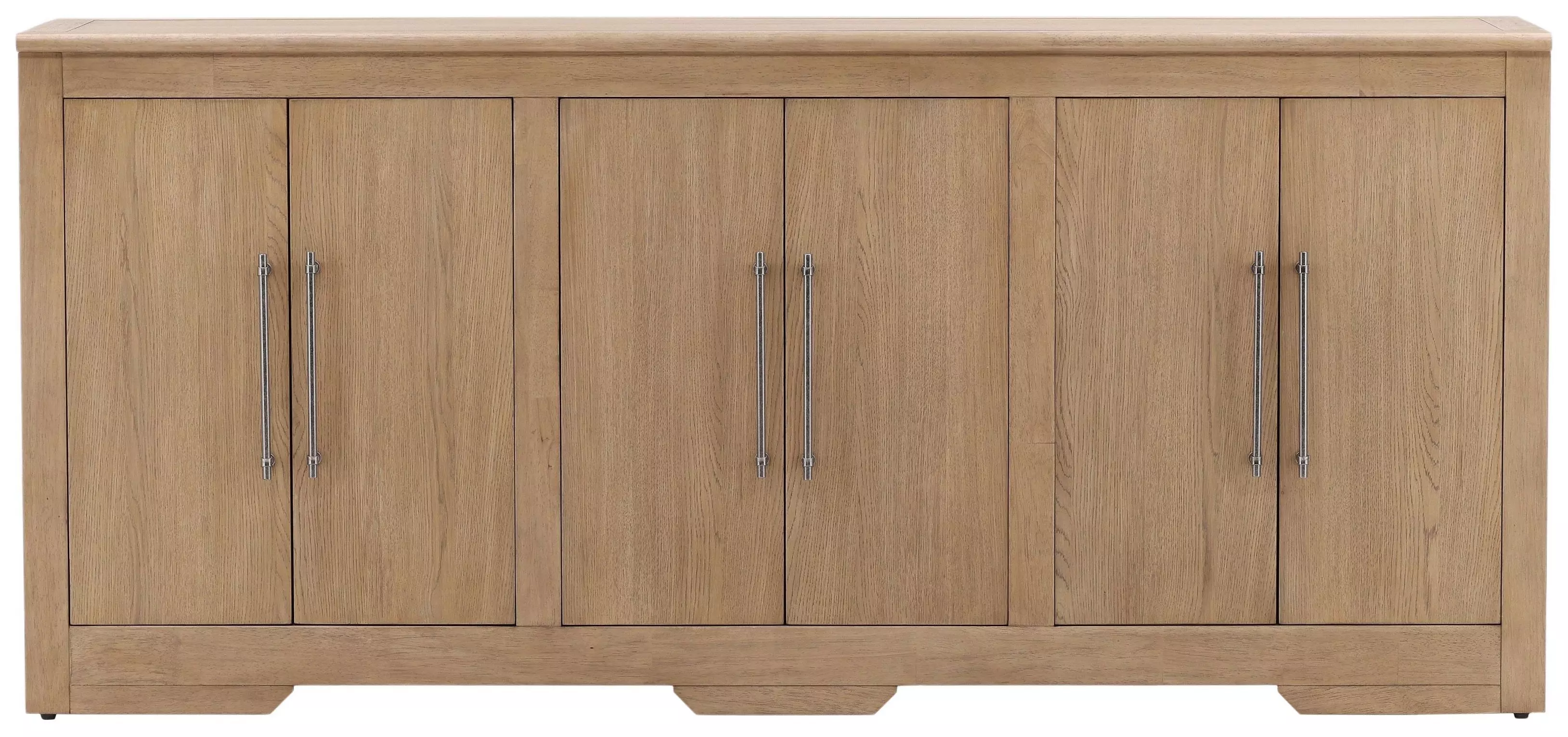 Delacruz Natural 6 Door Sideboard From Dovelle Home | Coleman
