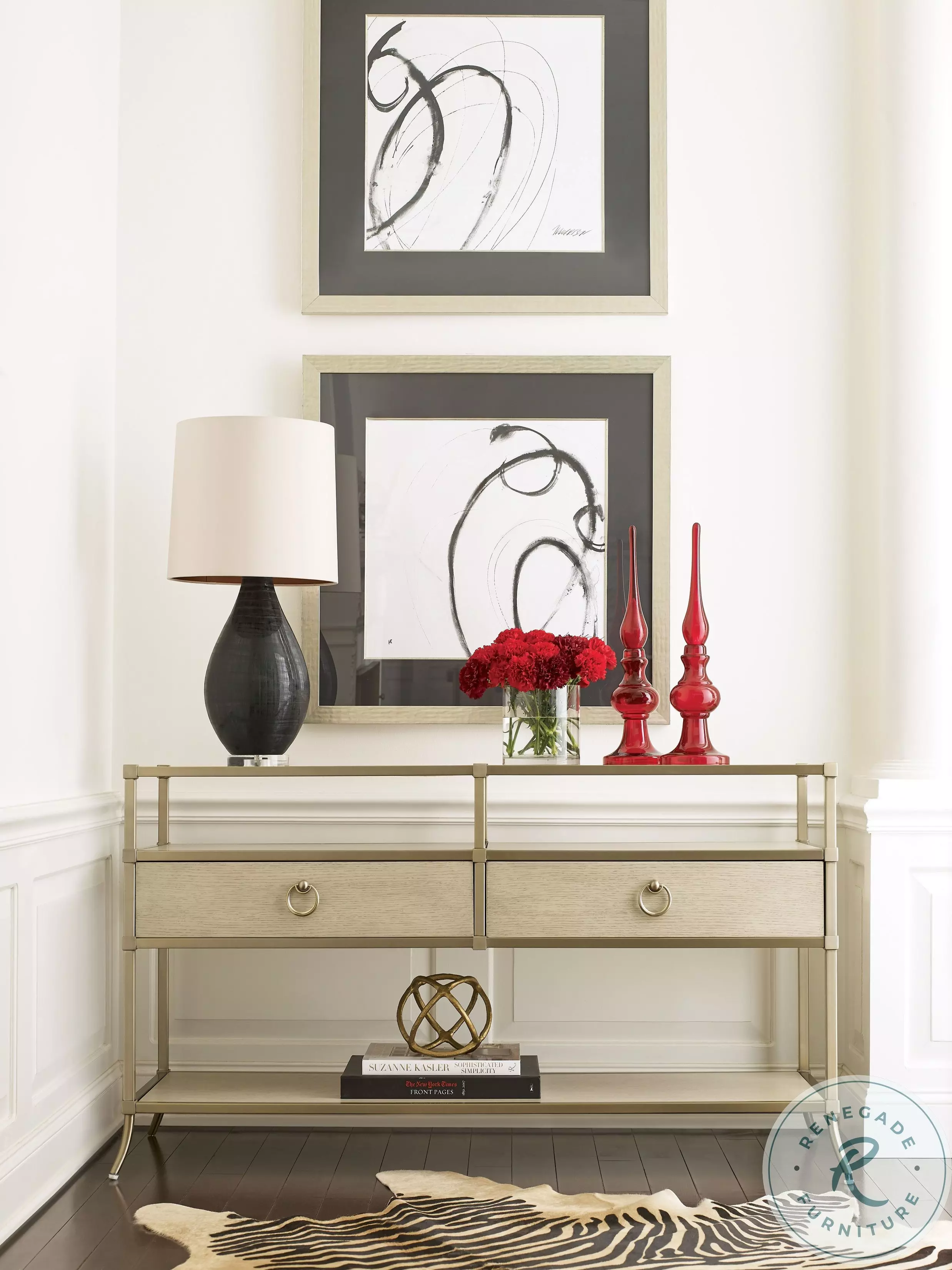 Lenox Monaco Alabaster Occasional Table Set from American Drew