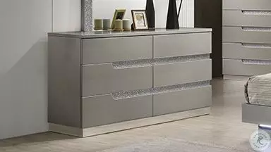 gloss grey dresser Jenkins Dresser