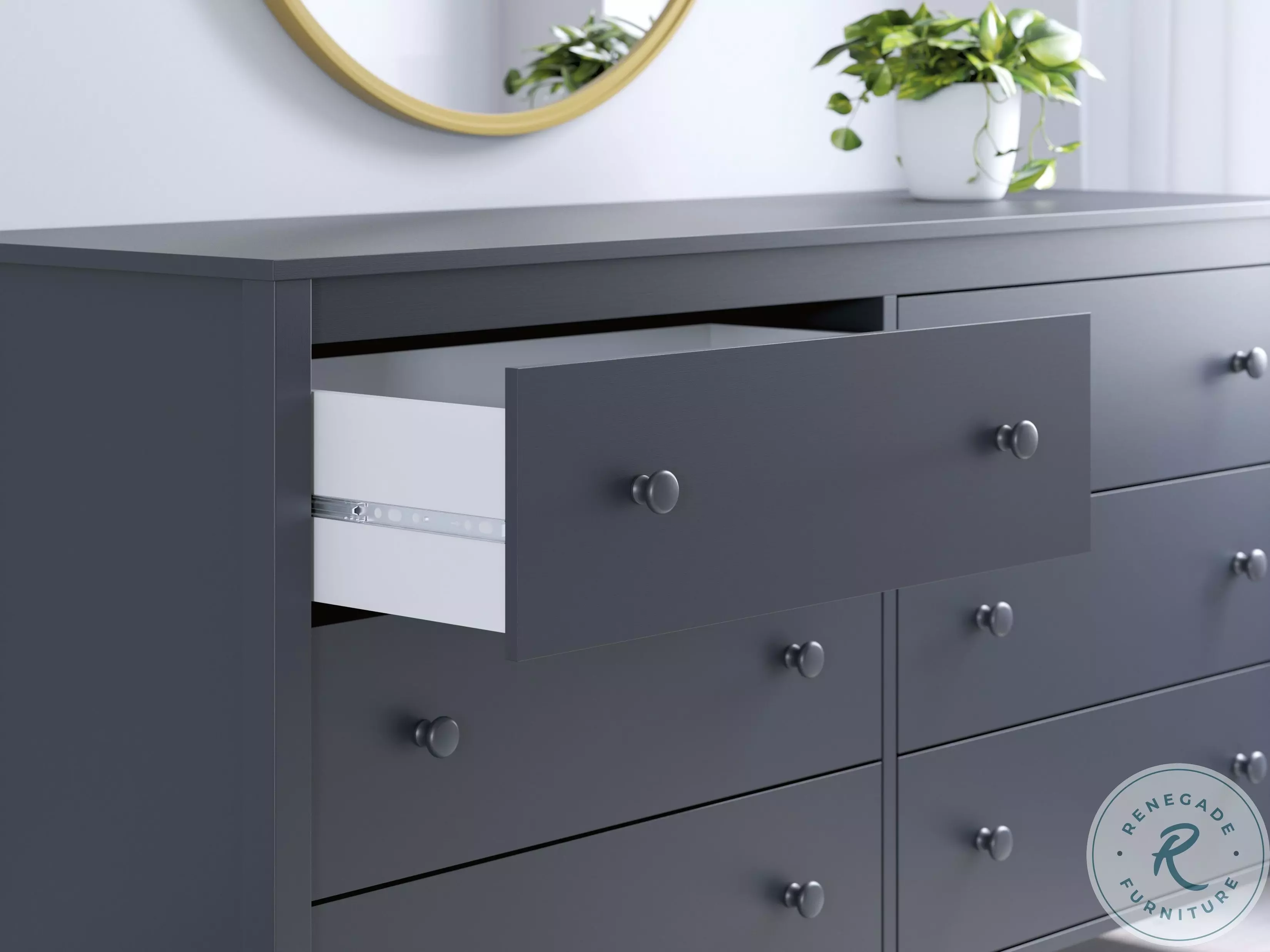 when does the navy switch to dress blues Villa & House Frances 6 Drawer Dresser Deep Navy – CLAYTON GRAY HOME main image 1