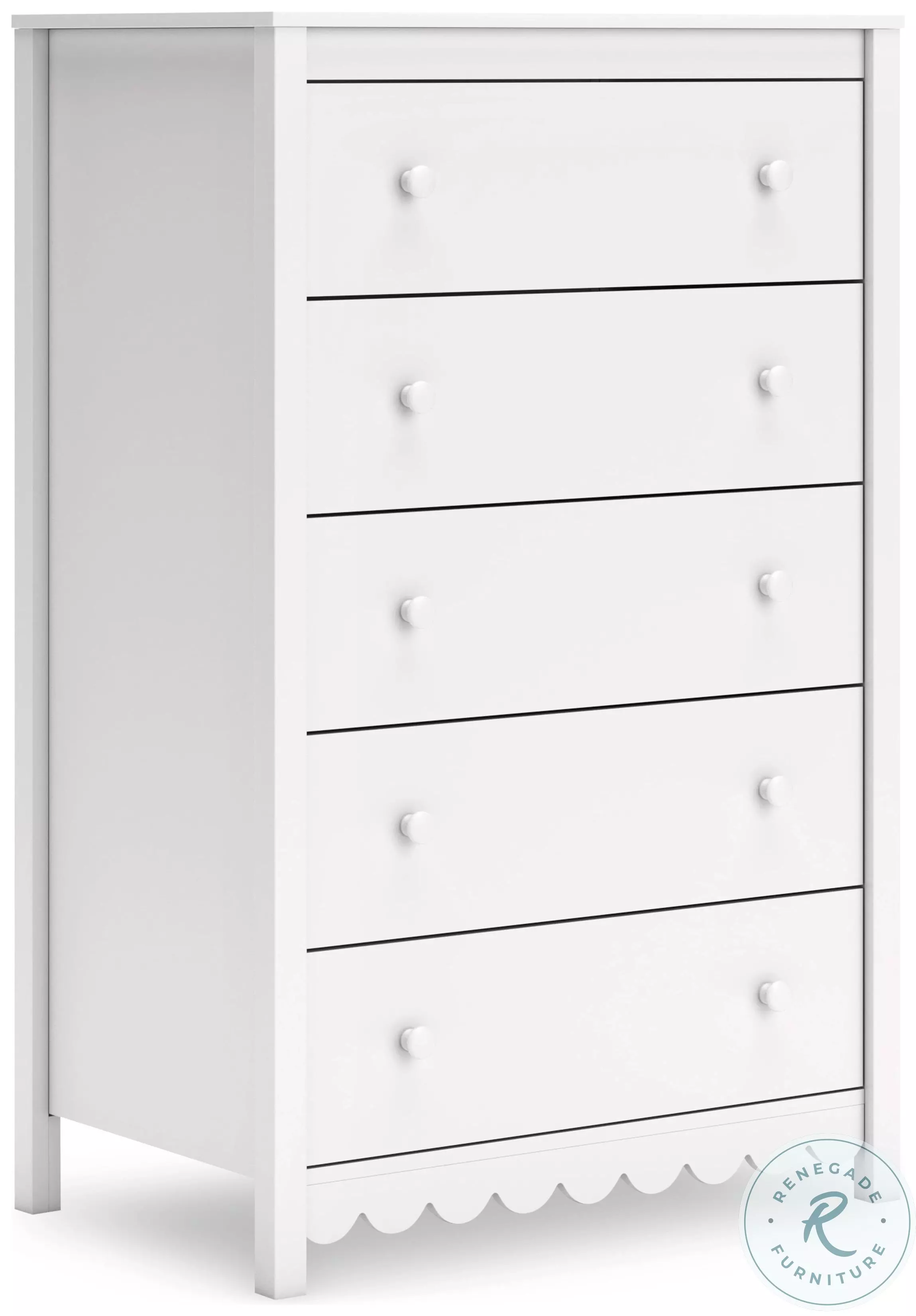 white horizontal dresser Forever 6 Drawer Dresser with Interlocking Drawers - Classic Collectio