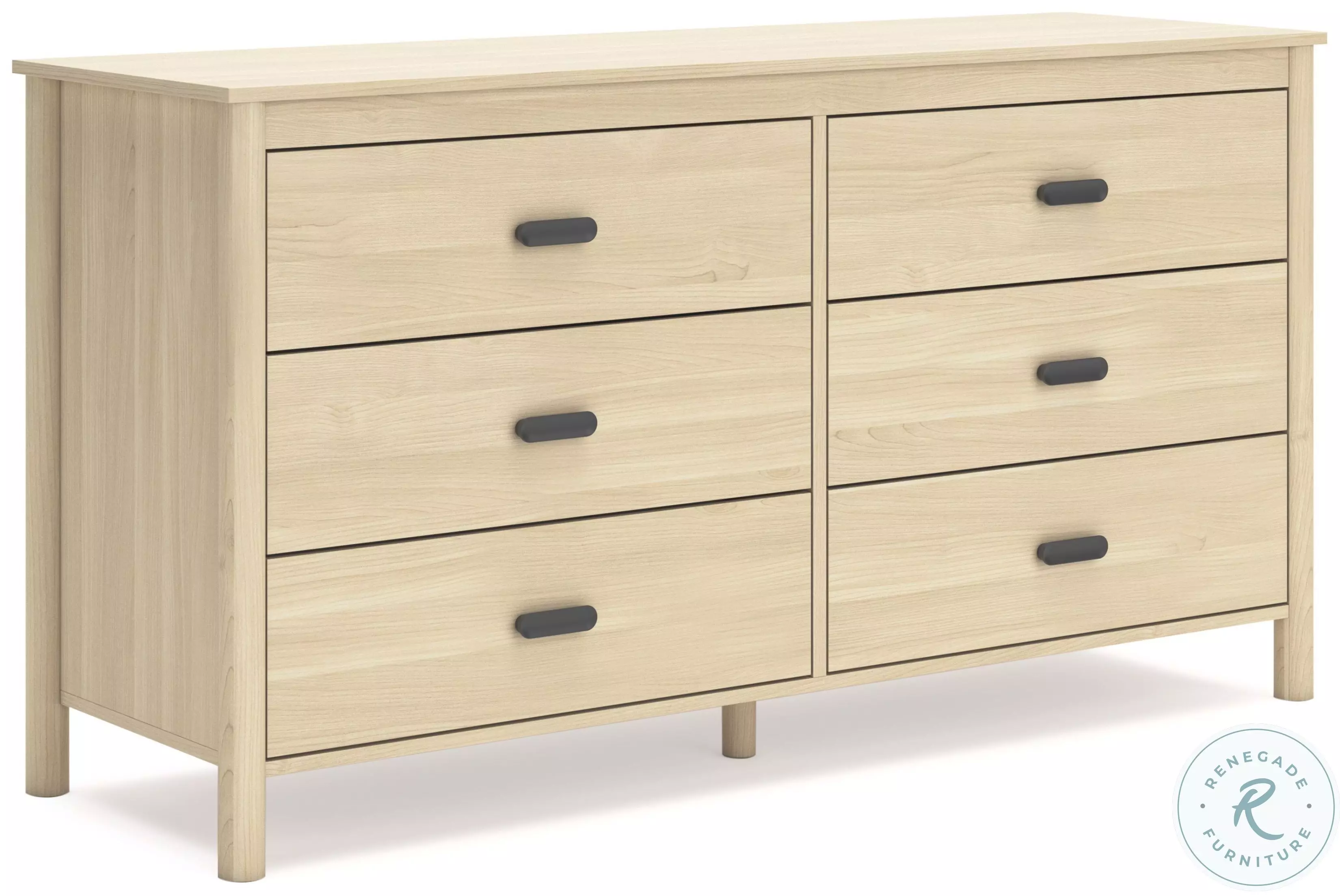 Cabinella Tan Six Drawer Dresser From Ashley Furniture | Coleman Furniture