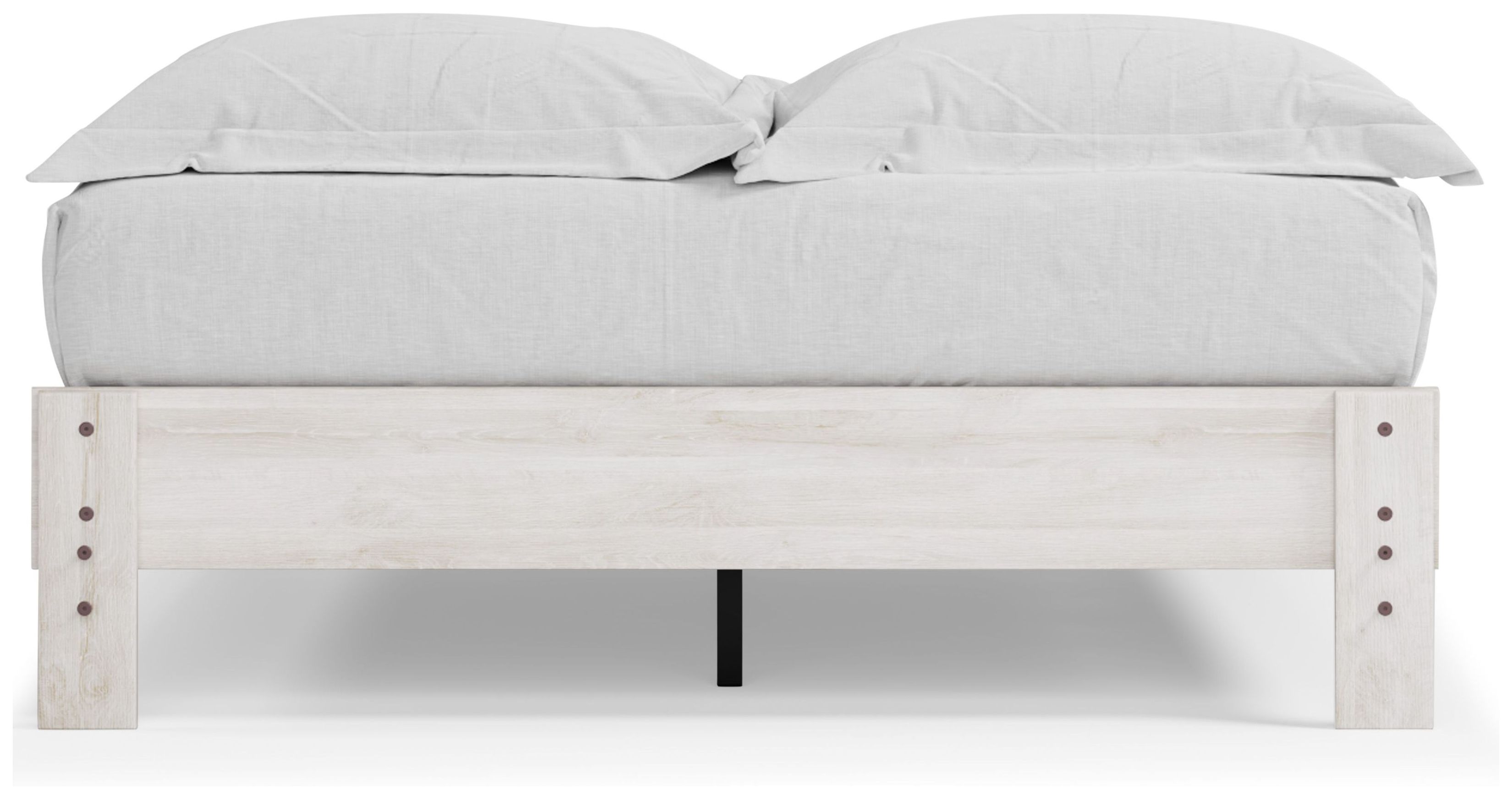Shawburn Whitewash Queen Platform Bed From Ashley Furniture