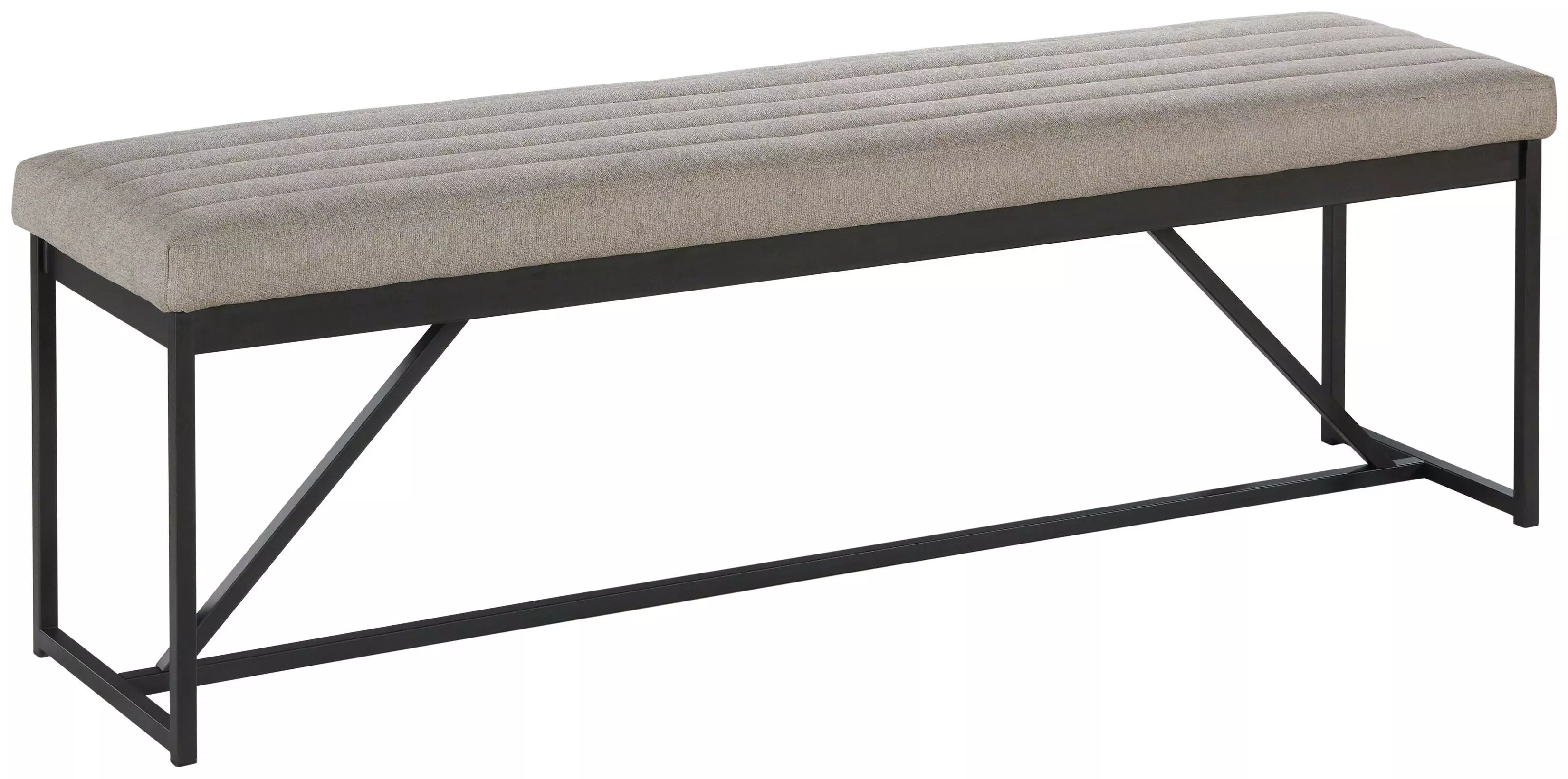 Uptown Dining Collection Upholstered Bench, One Size, Brown