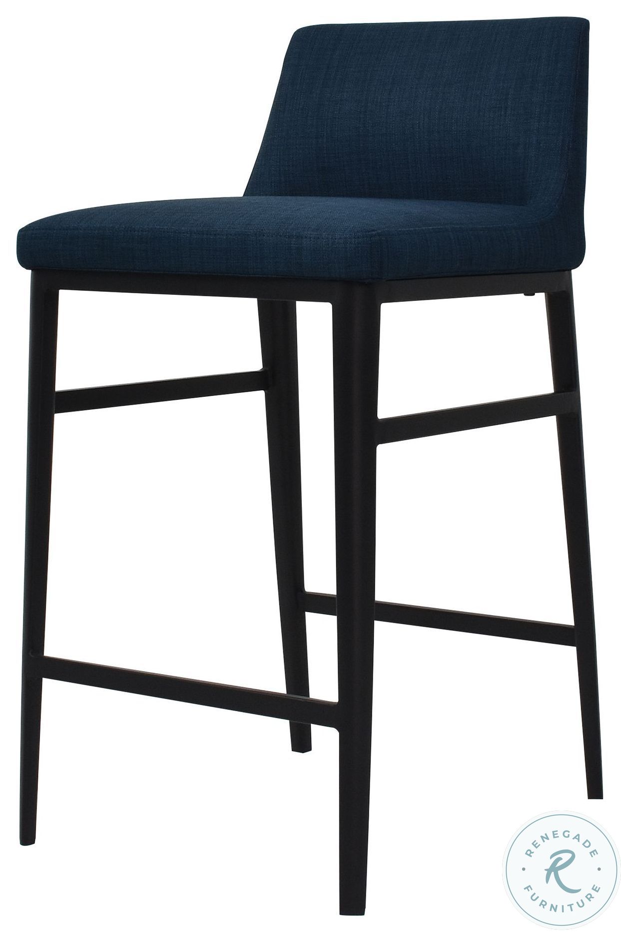 Baron Blue Counter Height Stool from Moes Home Coleman Furniture