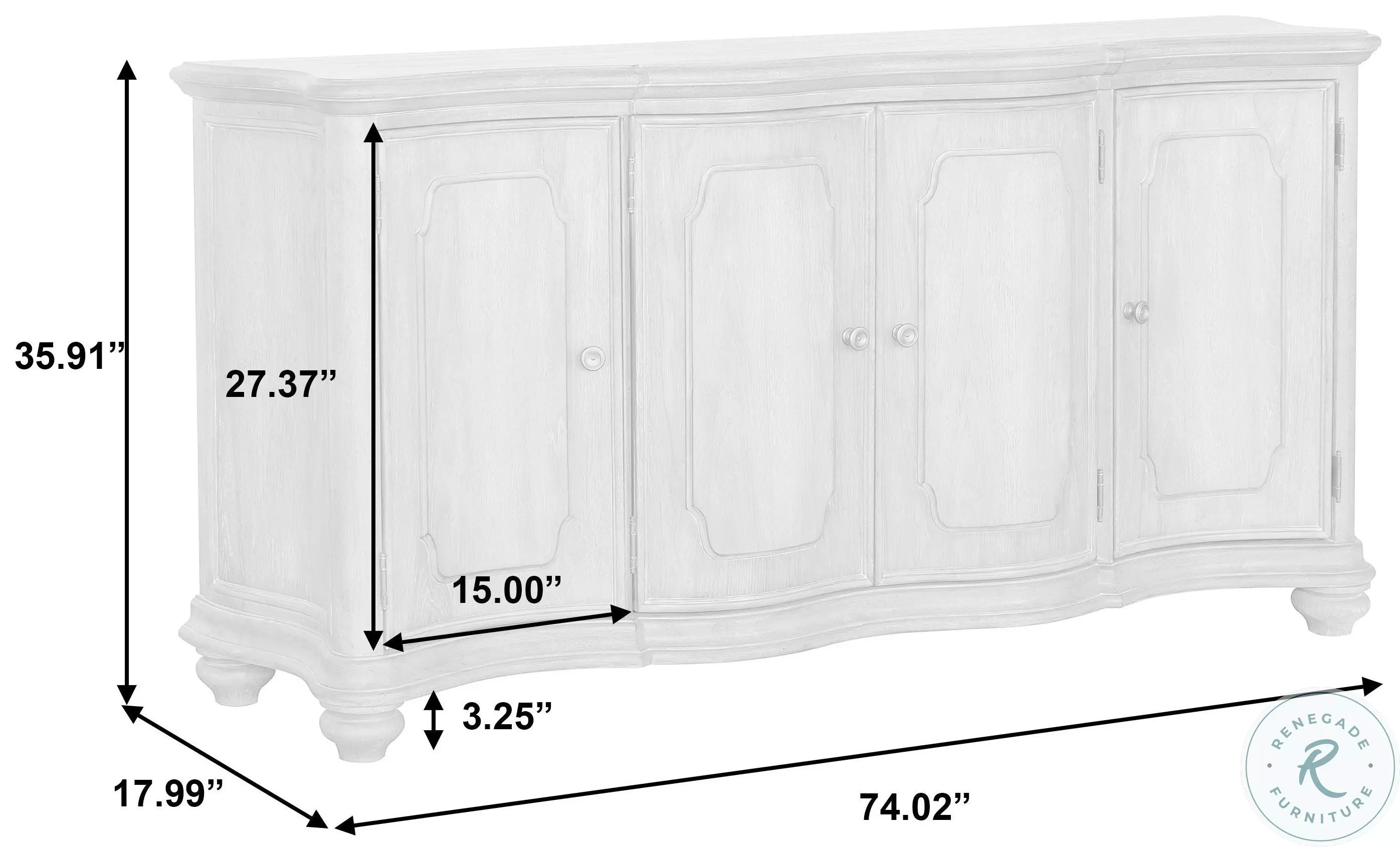 Stonegate Brown Buffet