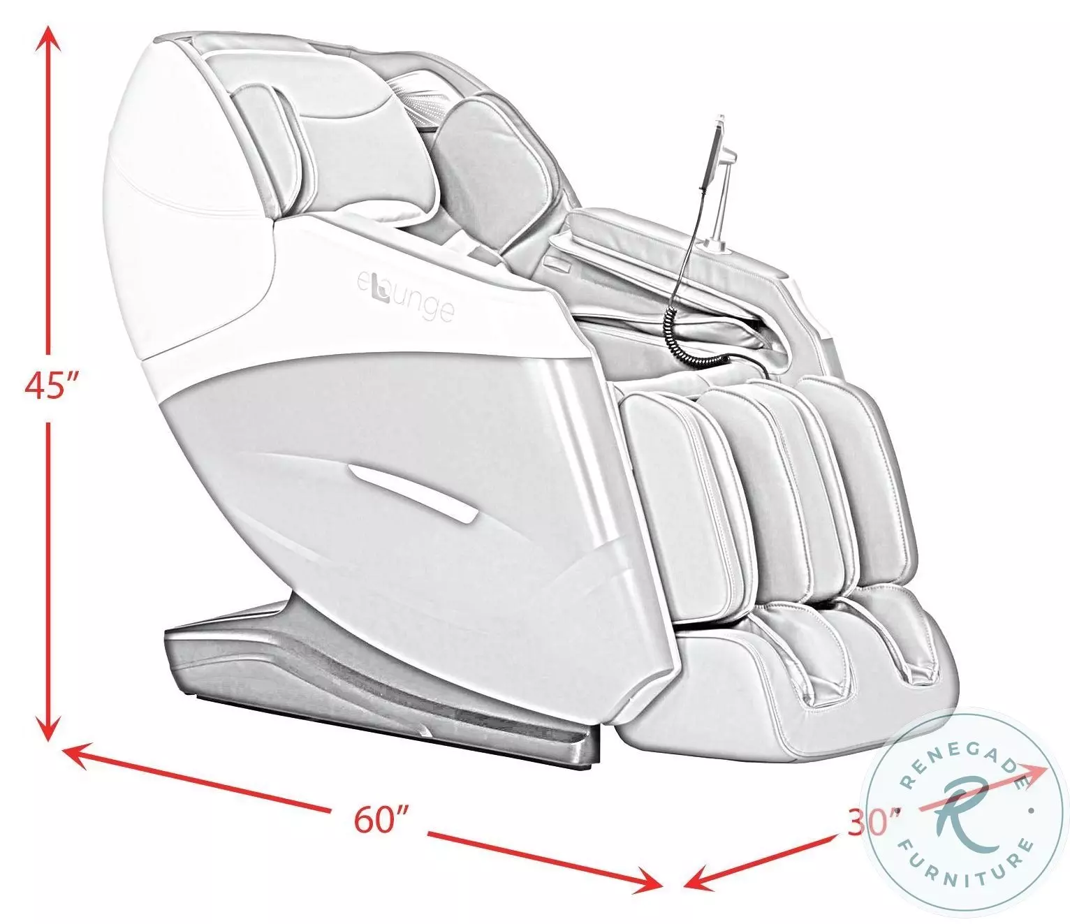 Crescendo Charcoal Massage Chair