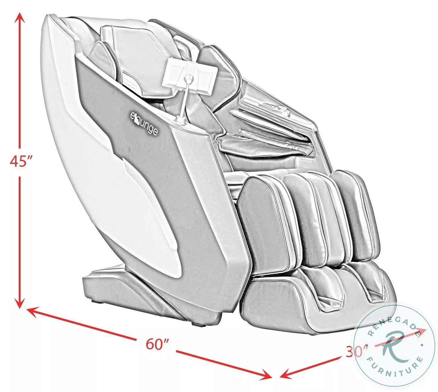 Enhance Navy Massage Chair