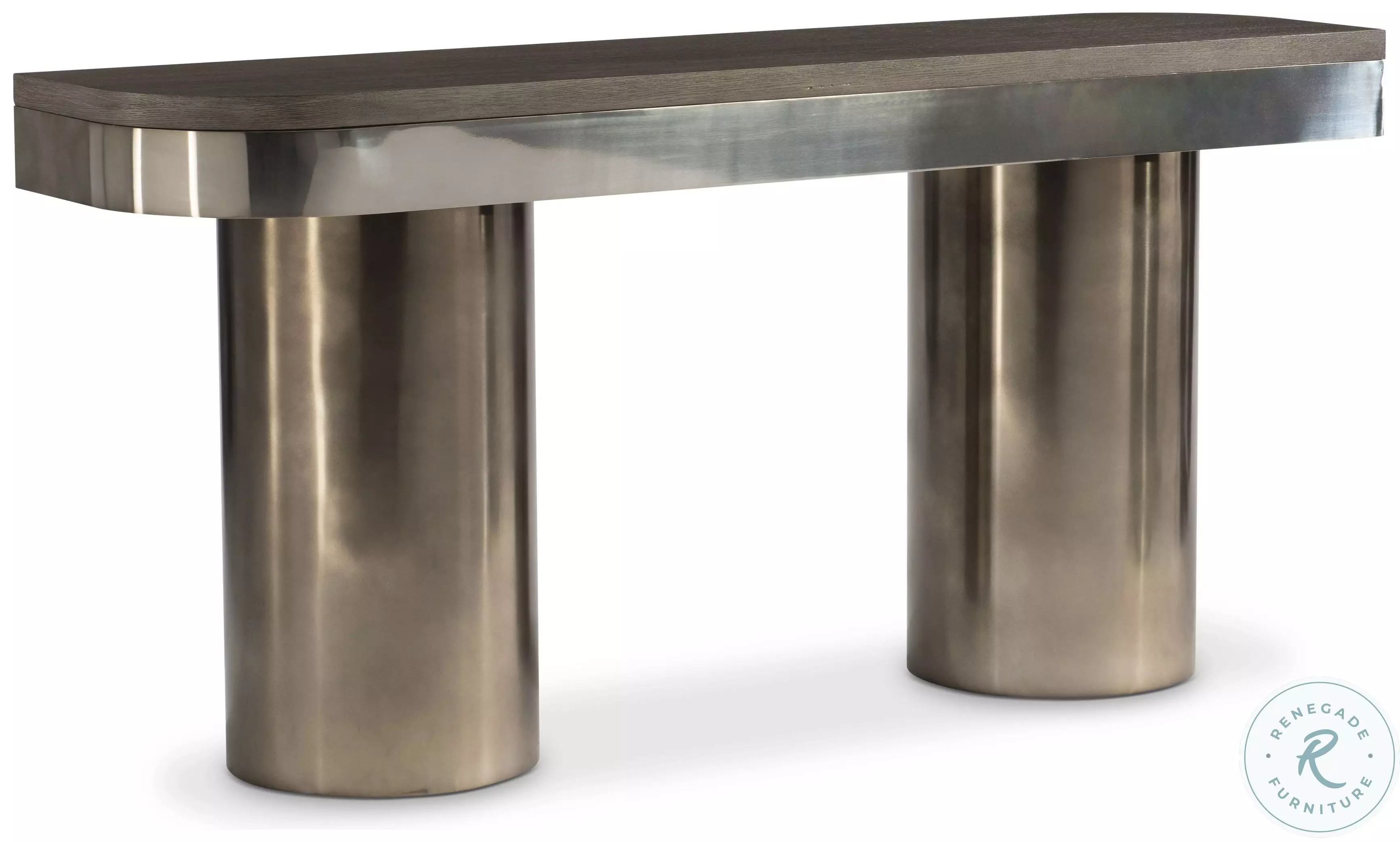 Jacopo Bronze Console Table From Bernhardt Furniture | Coleman