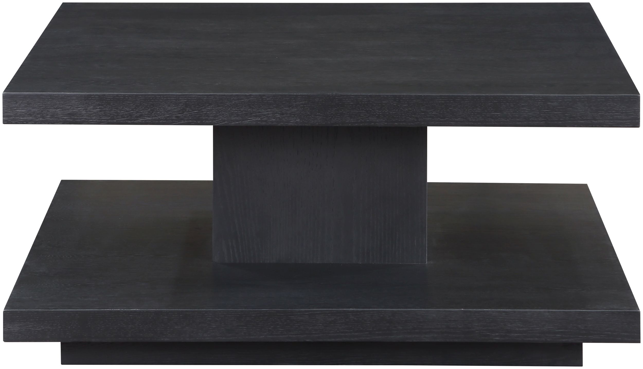 Canyon Black Square Cocktail Table with Casters Steve Silver Coleman — free download