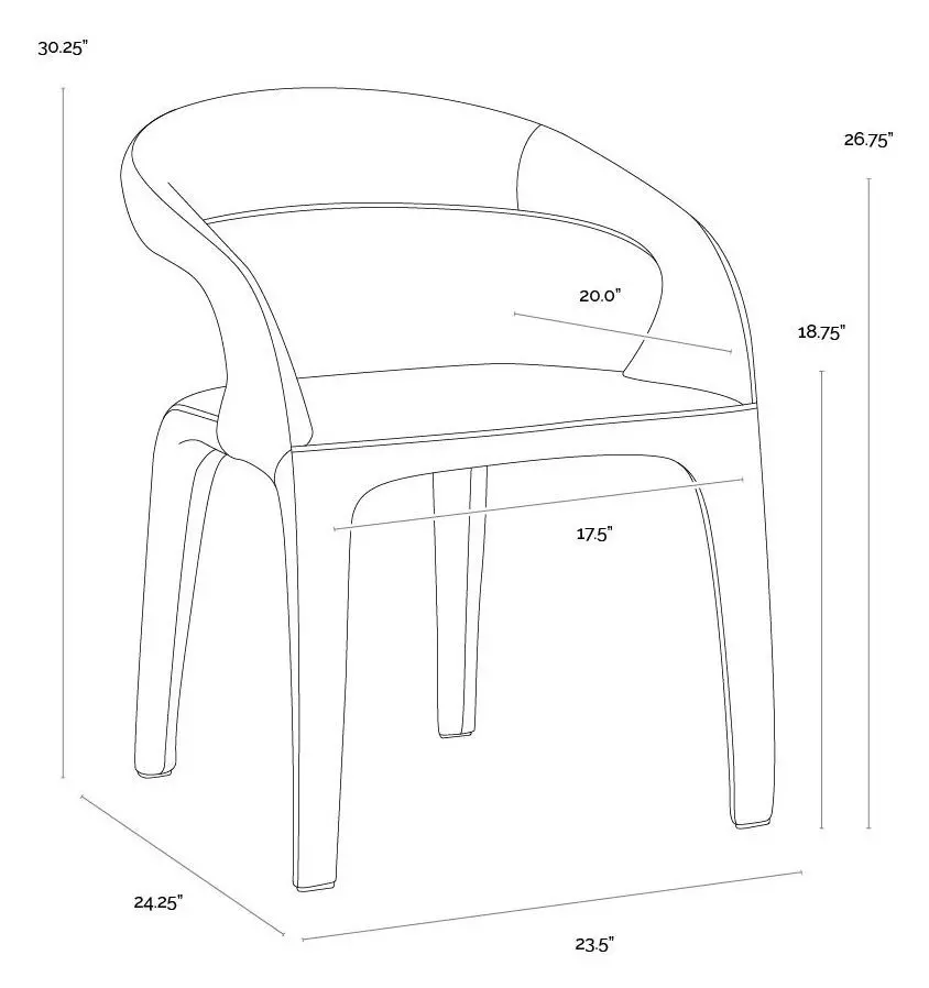 Atika Ivanhoe Pine Upholstered Dining Arm Chair