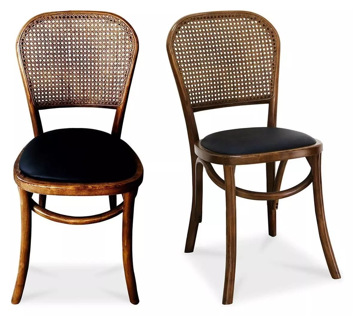 FG-1014-21 34 x 16 x 16 in. Bedford Dining Chair, Light Brown - Set of 2