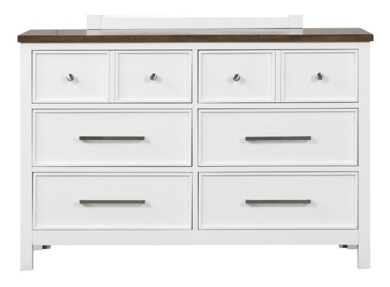 touraco dresser white brown Touraco Chest Brown/White   Vanller Shop