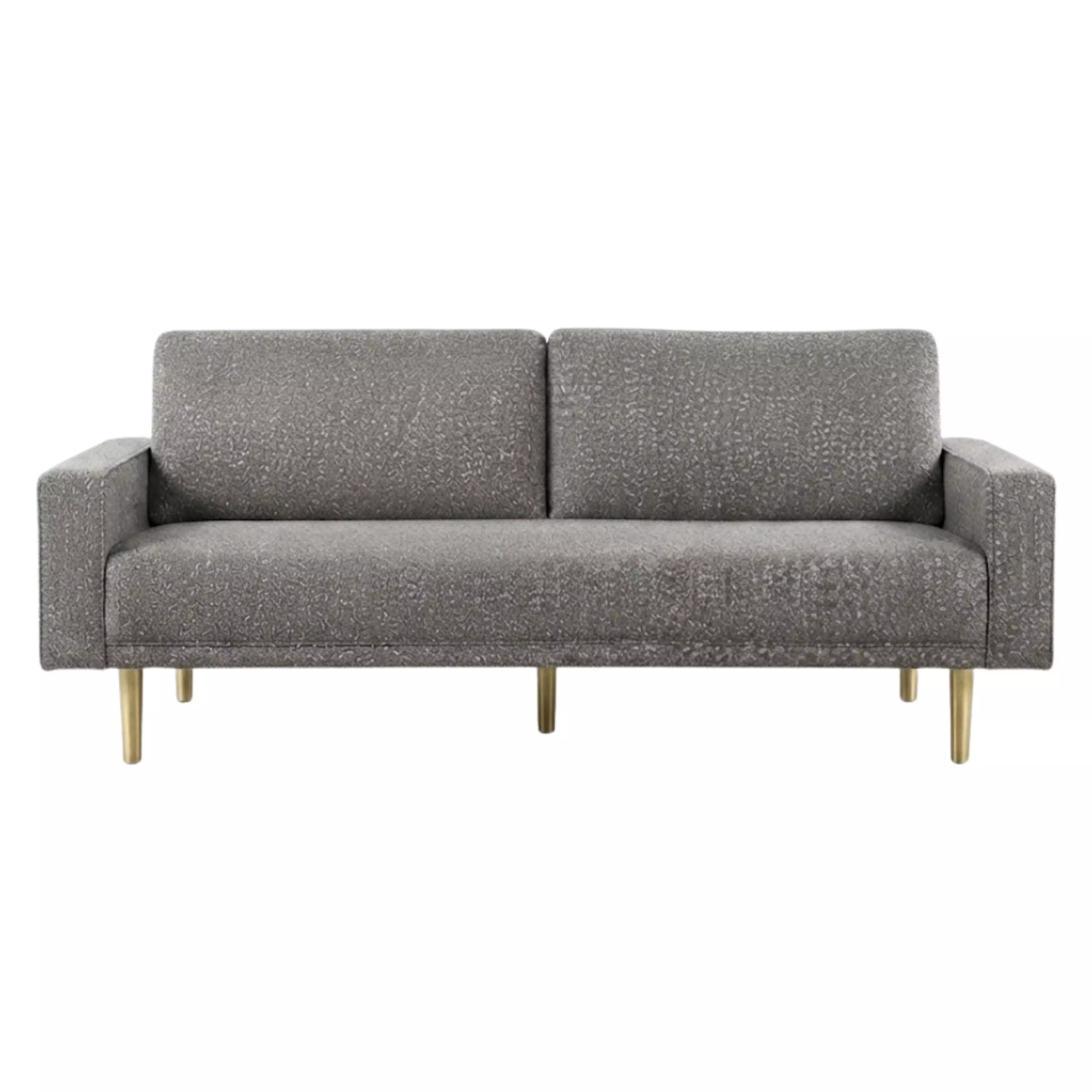 Elverum Charcoal Gray Sofa From Furniture of America | Coleman