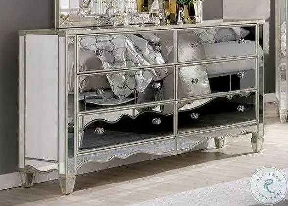 Eliora Silver Dresser from Furniture of America | Coleman Furniture