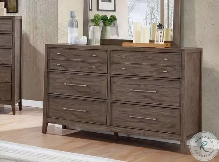 Tawana Warm Gray Dresser