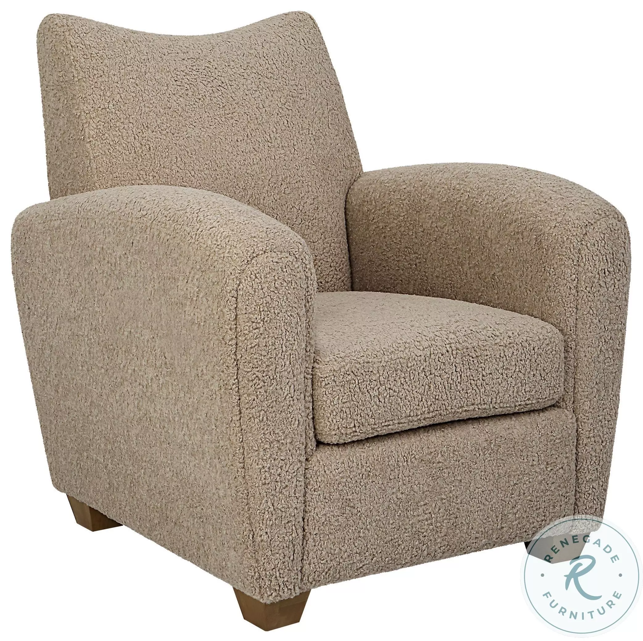 Teddy Latte Accent Chair From Uttermost | Coleman Furniture