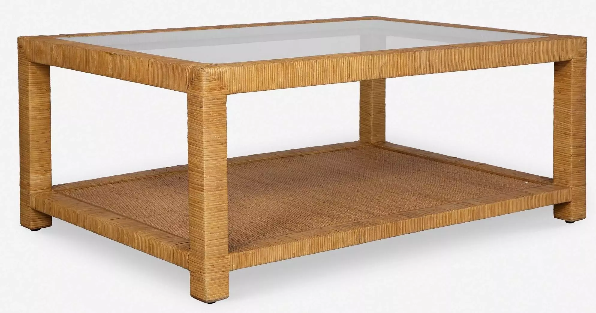 Kenslow Natural Rattan Coffee Table