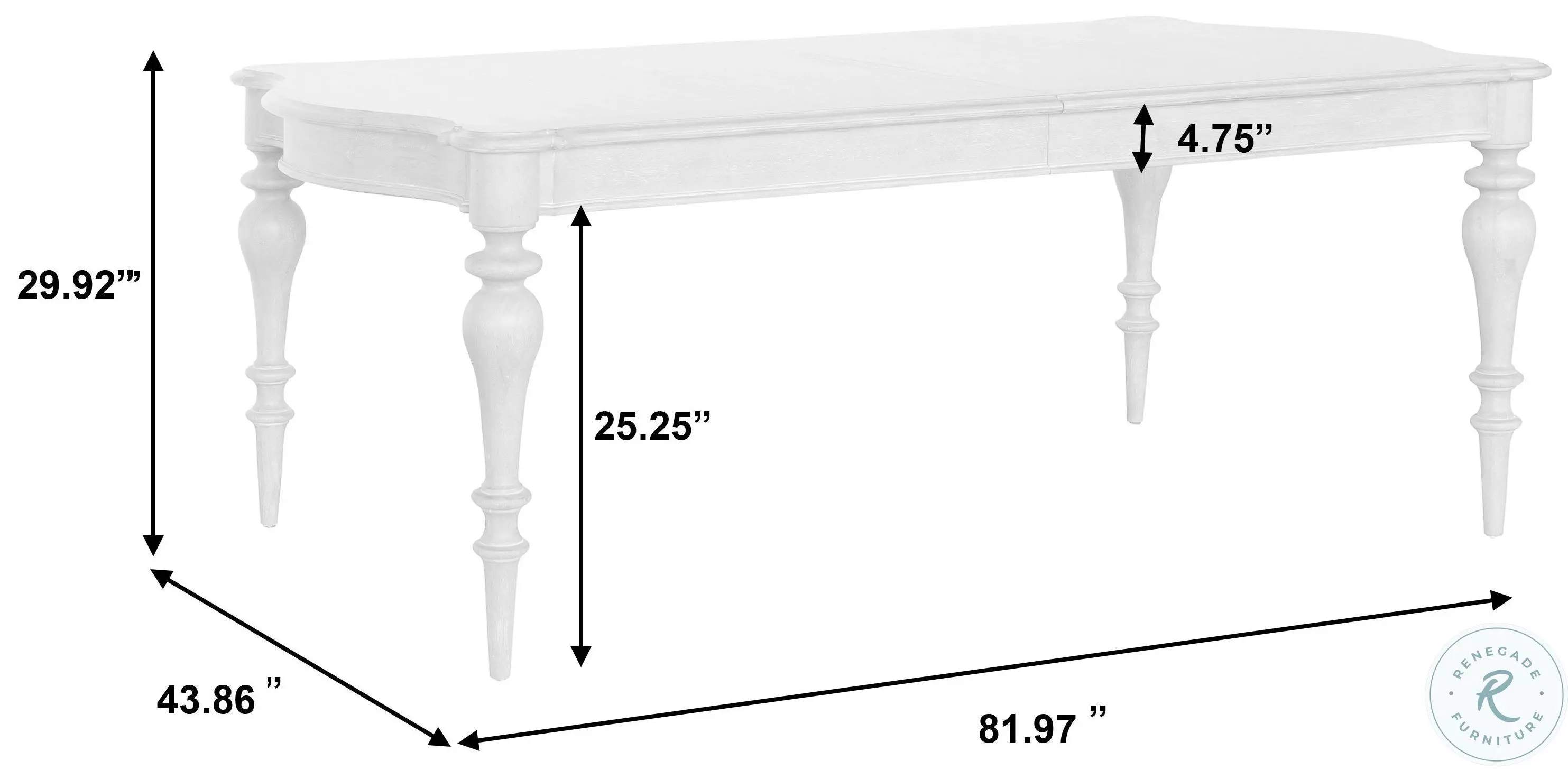 Stonegate Brown Extendable Dining Table