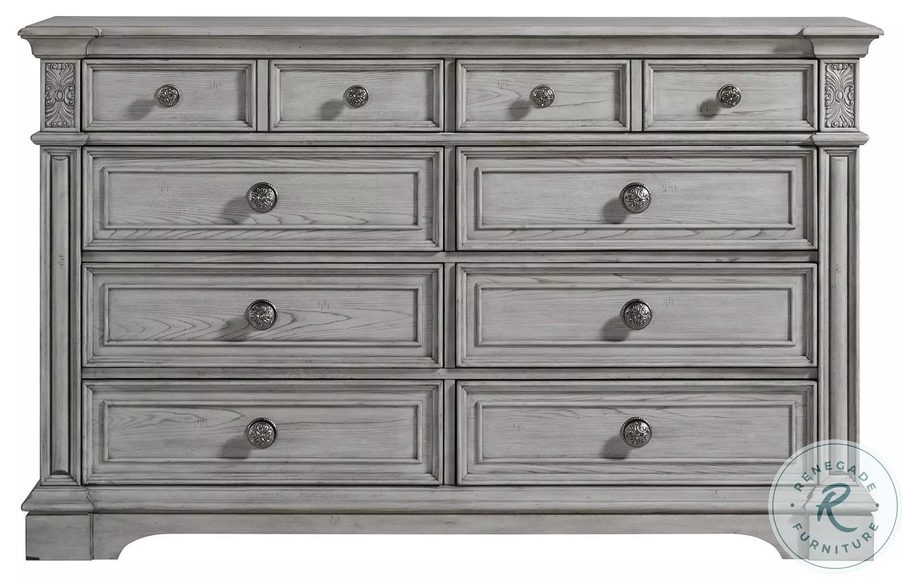 light grey distressed dresser Crossing Lakes