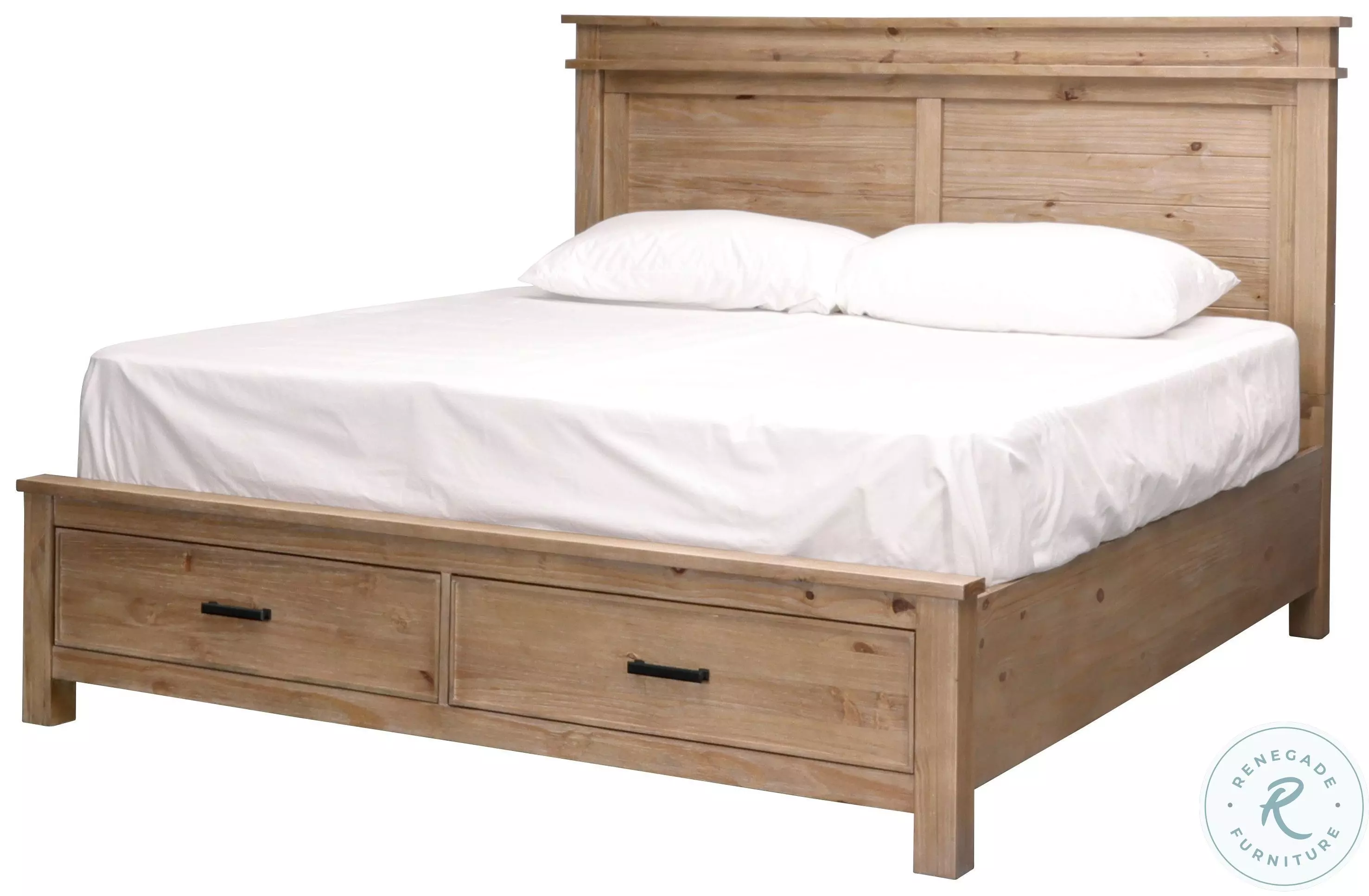 Glacier Point Golden Java Storage Queen Platform Bed From Home Gallery ...