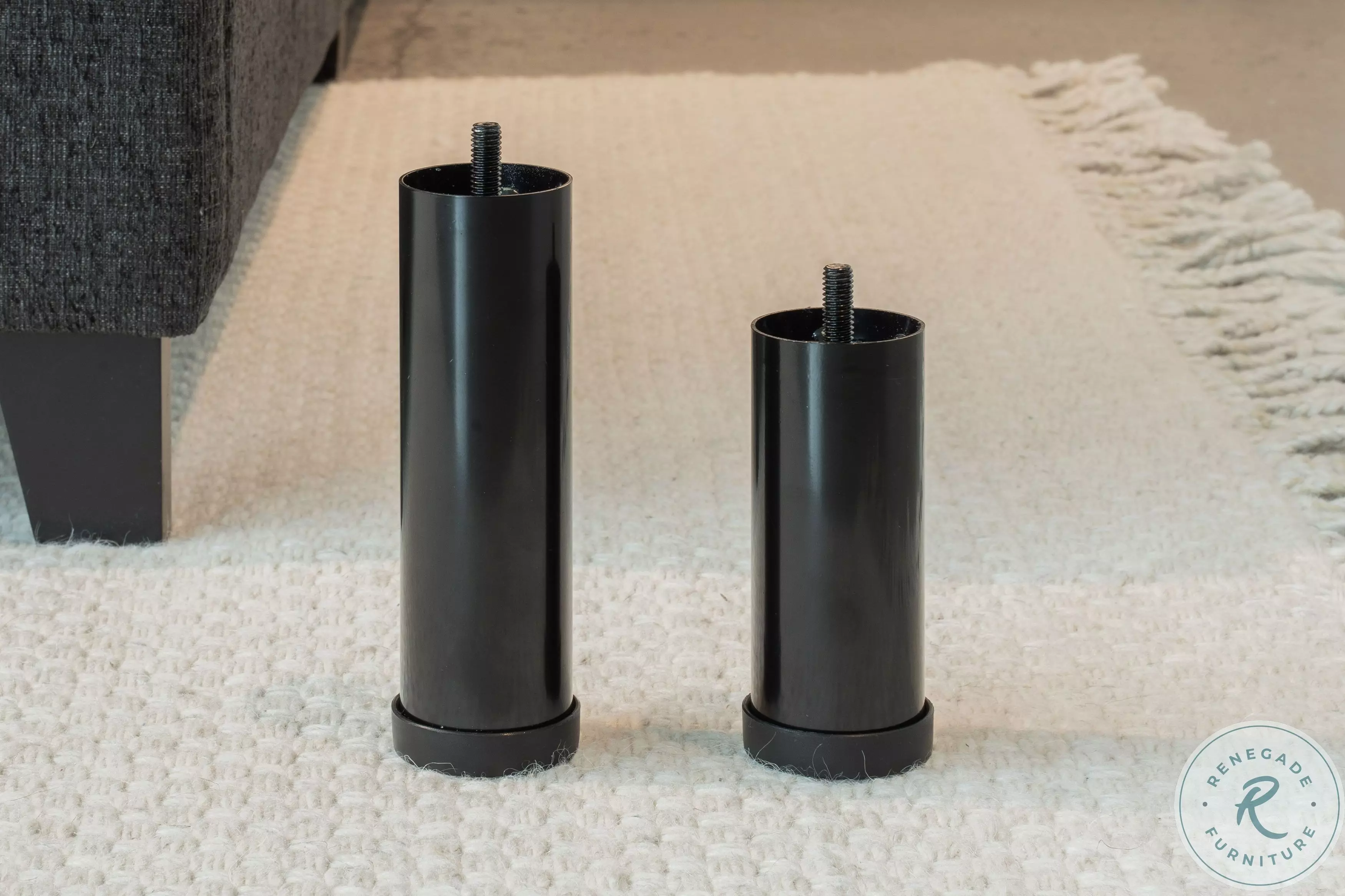 GoodVibeSleep Black Immersive Sound Twin XL Adjustable Base From